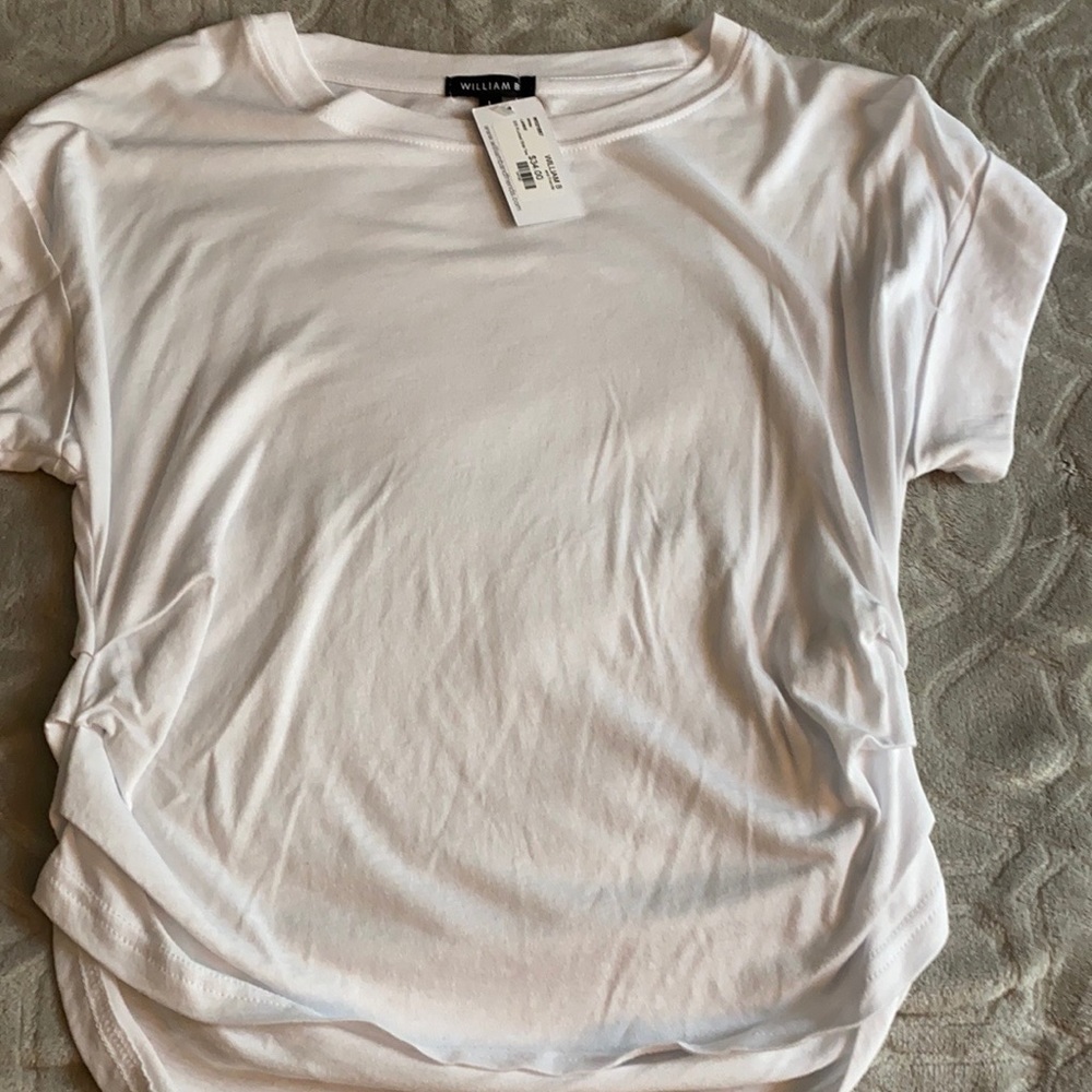 William B T-shirt white L